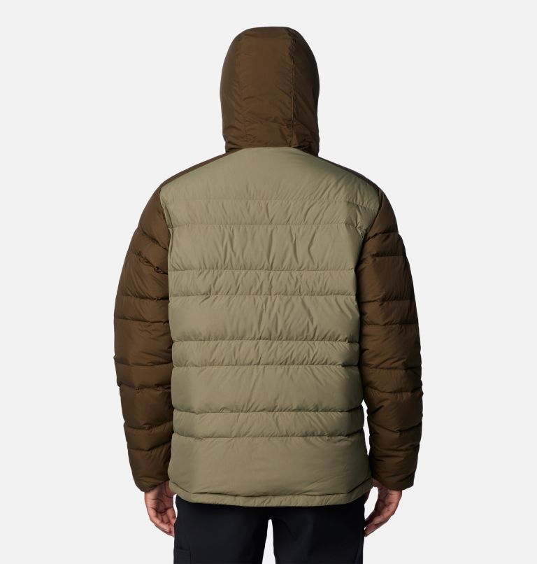 Saltzman Down Hooded Jacket | 397 | L, Color: Stone Green, Olive Green, image 2