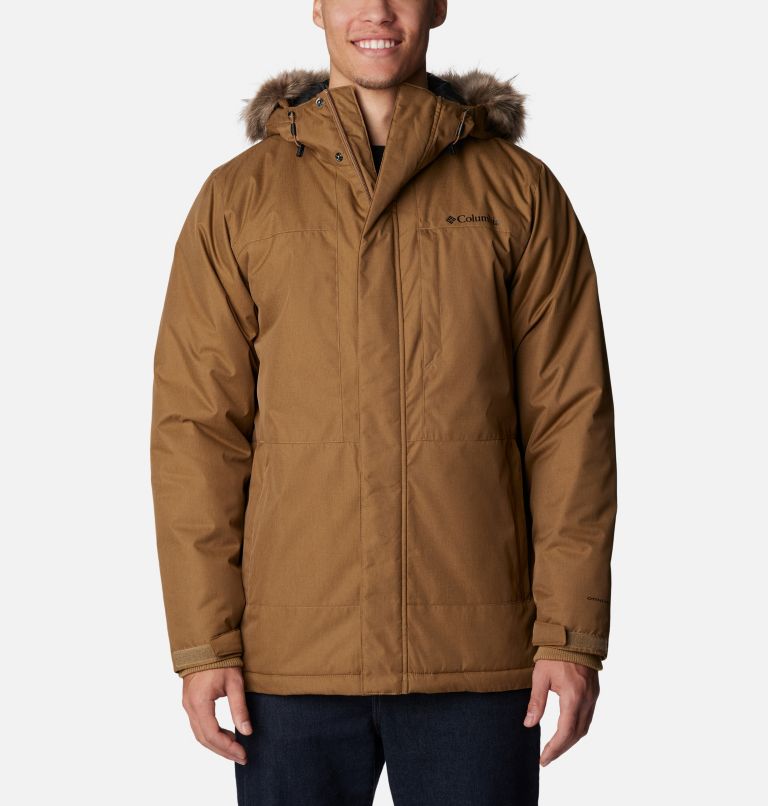 Parka hotsell marron hombre