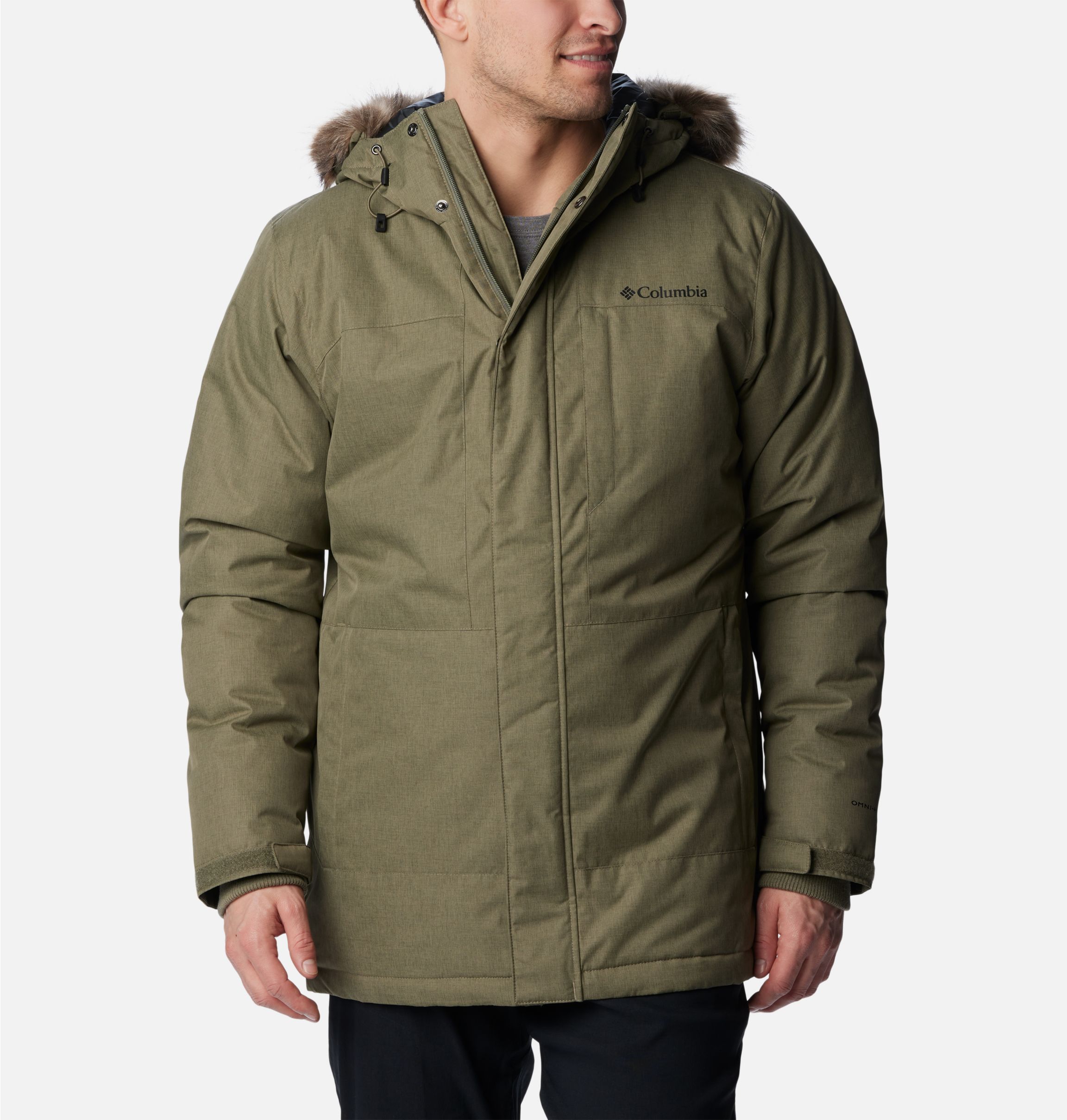 Columbia Parca con plumón Street Trek Down Unisex Verde piedra