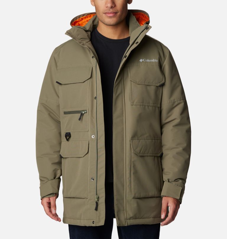 Men's Columbia Landroamer Detachable Hood Long Parka