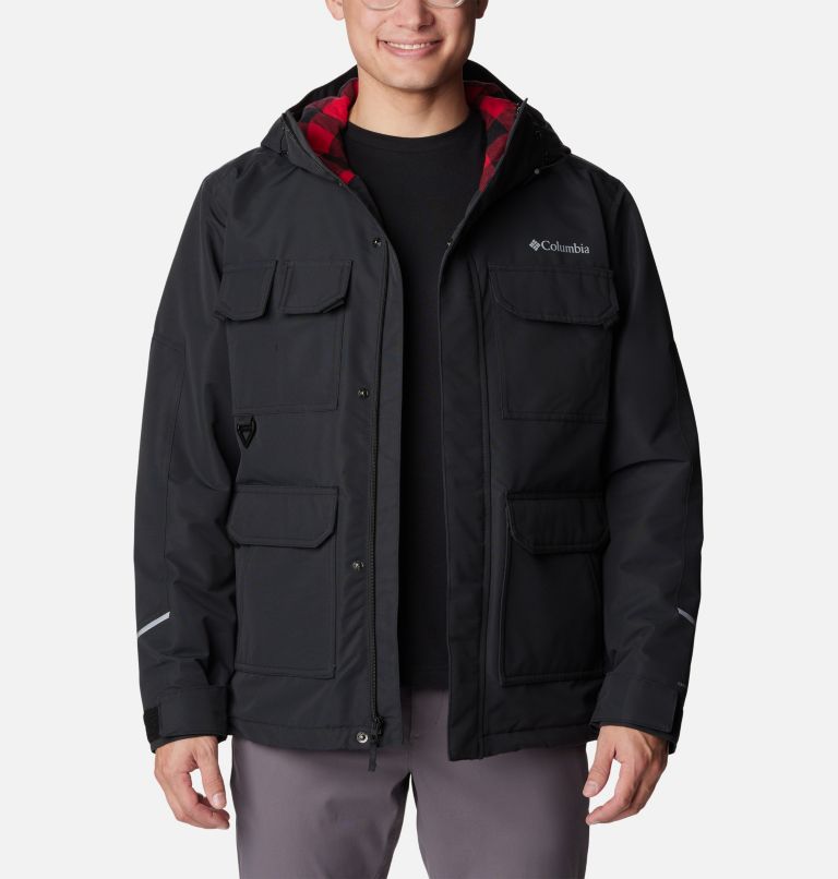 Men's Landroamer Lined Jacket, Color: Black, image 7
