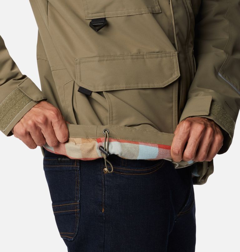 Men's Landroamer Lined Jacket, Color: Stone Green, image 6