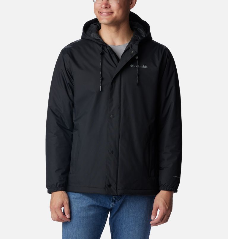 Columbia mens rain jacket best sale with hood