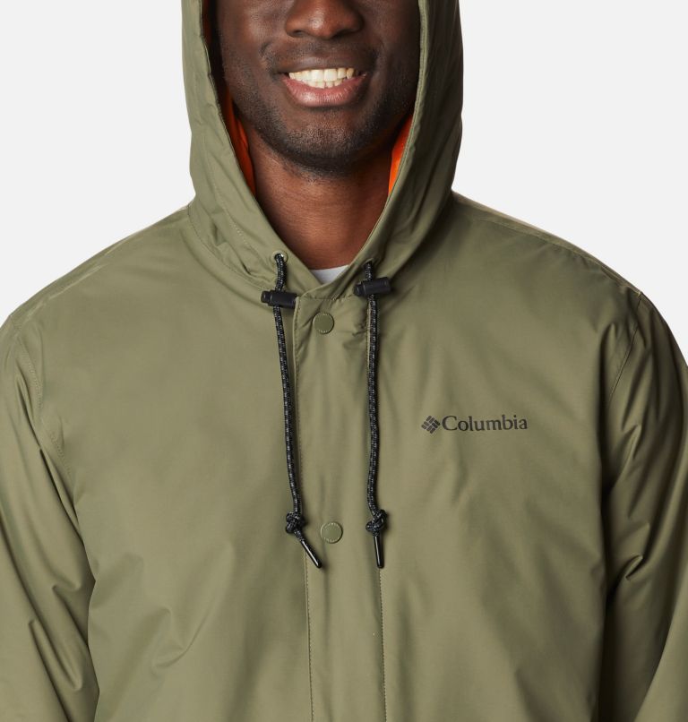 Men's Cedar Cliff Insulated Jacket, Color: Stone Green, image 4