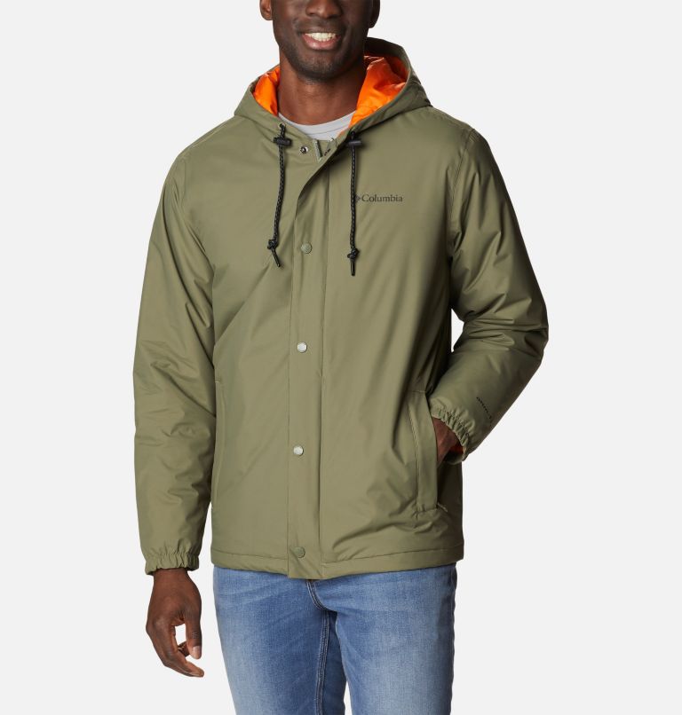 Men's Cedar Cliff Insulated Jacket, Color: Stone Green, image 1