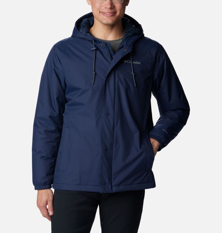 Columbia men's insulated store rain jacket