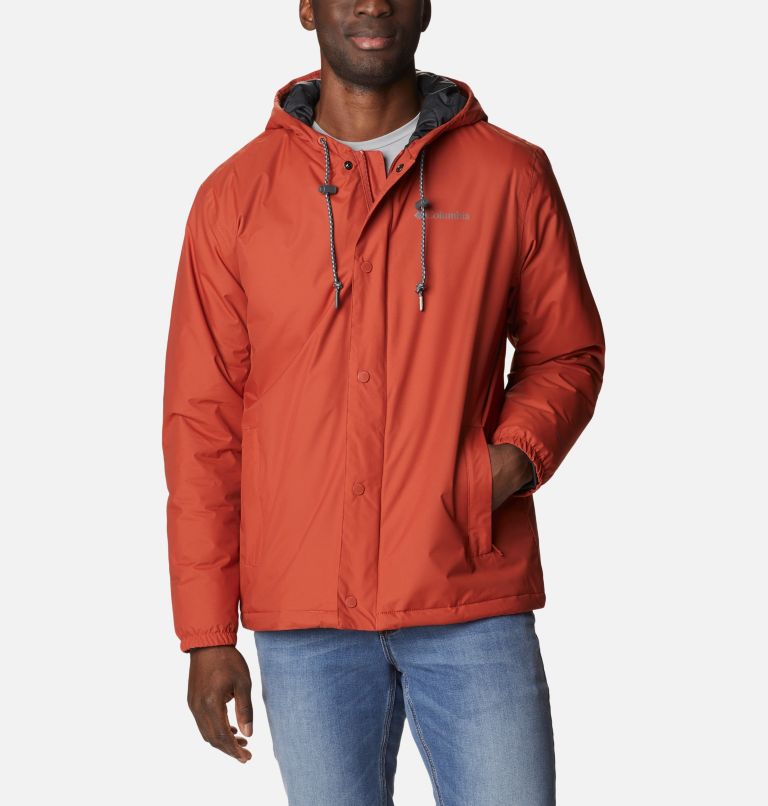 Men's Cedar Cliff Insulated Jacket, Color: Warp Red, image 1