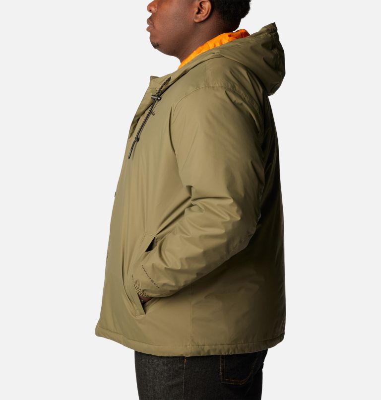 Thumbnail: Men's Cedar Cliff Insulated Jacket - Big, Color: Stone Green, image 3