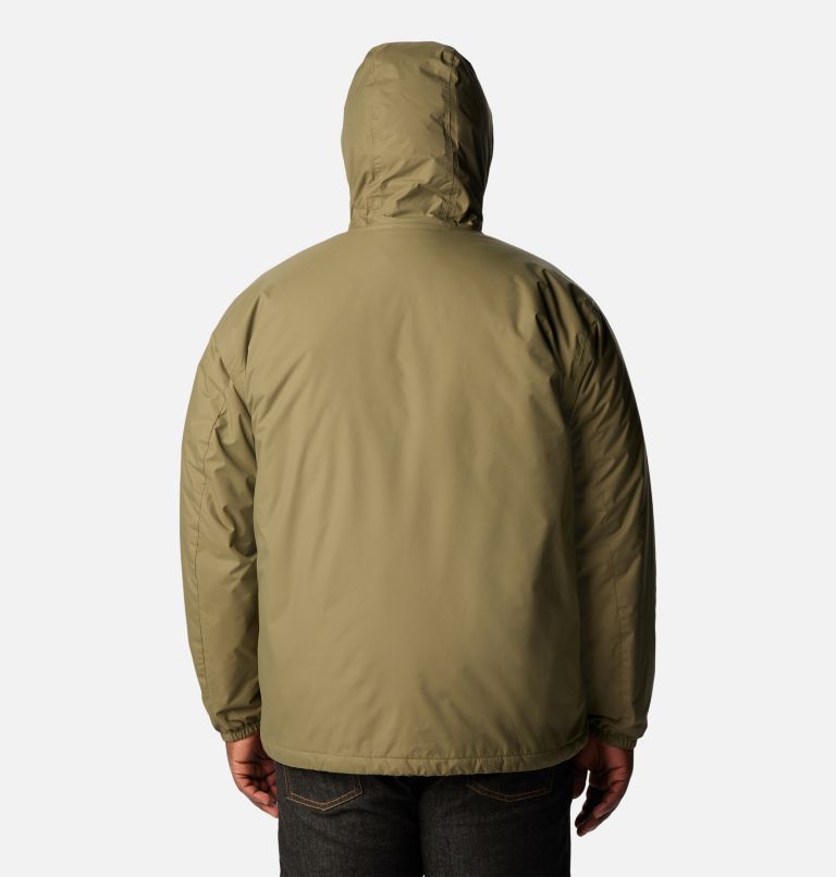 Thumbnail: Men's Cedar Cliff Insulated Jacket - Big, Color: Stone Green, image 2