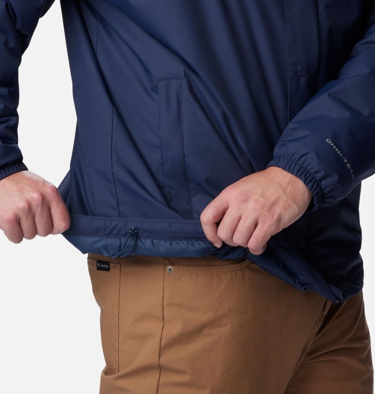 Men's Cedar Cliff Insulated Jacket - Big, Color: Collegiate Navy, image 6