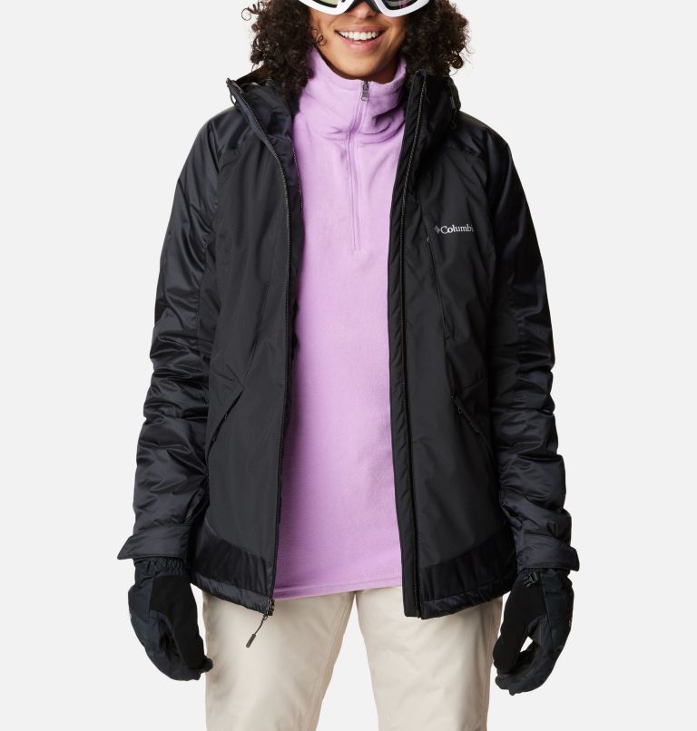 Thumbnail: Women's Sweet Shredder II Insulated Jacket, Color: Black, Black Sheen, image 8