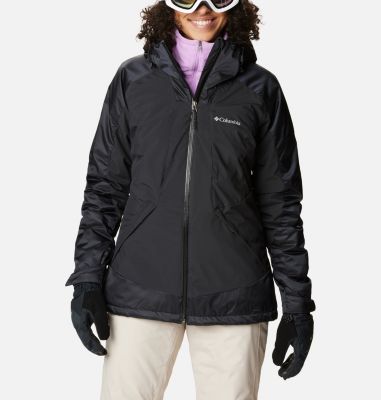 Columbia sportswear Co. jacket women small Grand Peak 2 Blu & White ski  jacket