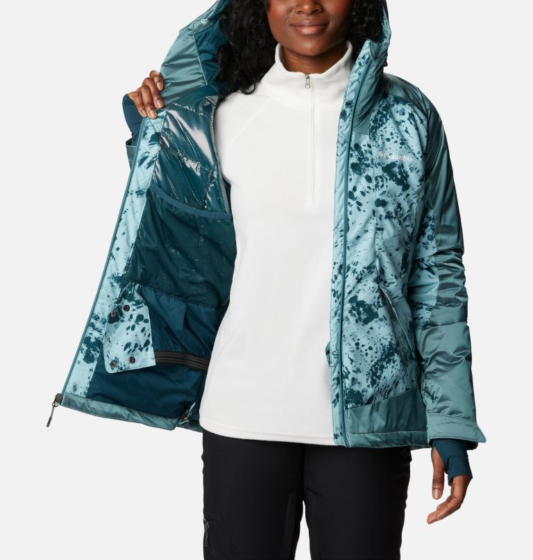 Columbia Sportswear Women’s Ski Lined Jacket 2 in1 Jacket hood RN 69724