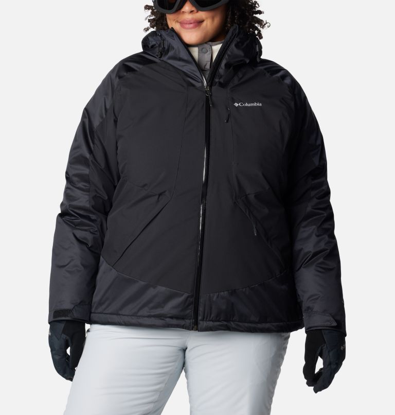 Plus size snow sales jacket womens