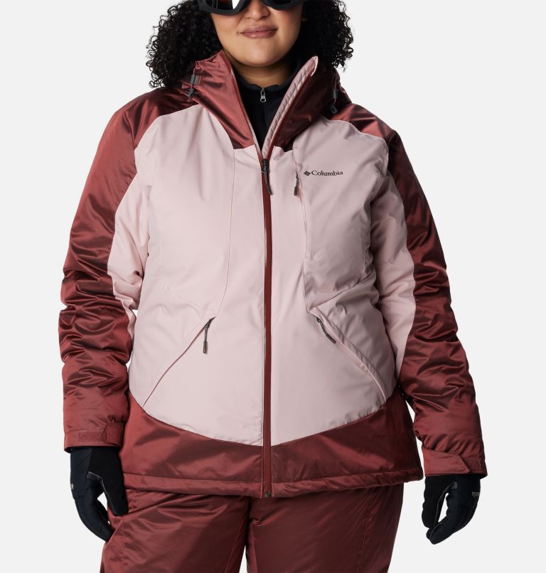 Columbia plus best sale size ski jackets