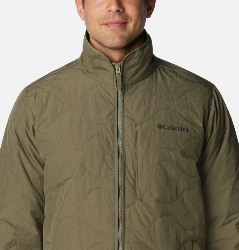 Columbia quilted hot sale jacket mens