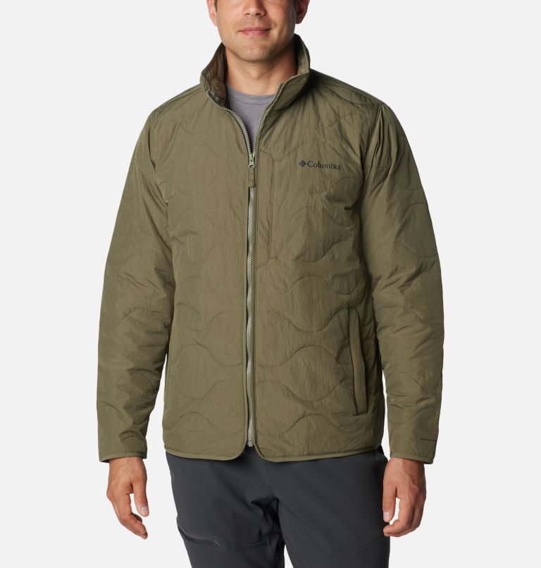 Thumbnail: Men's Birchwood Jacket, Color: Stone Green, image 1
