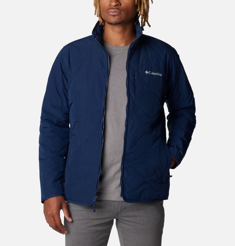 Men's Birchwood Jacket, Color: Collegiate Navy, image 7