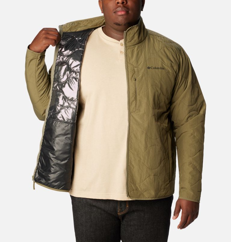 Men's Birchwood Jacket - Big, Color: Stone Green, image 5
