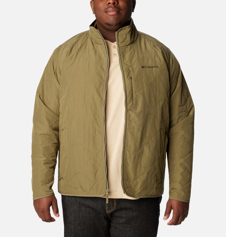 Men's Birchwood Jacket - Big, Color: Stone Green, image 7