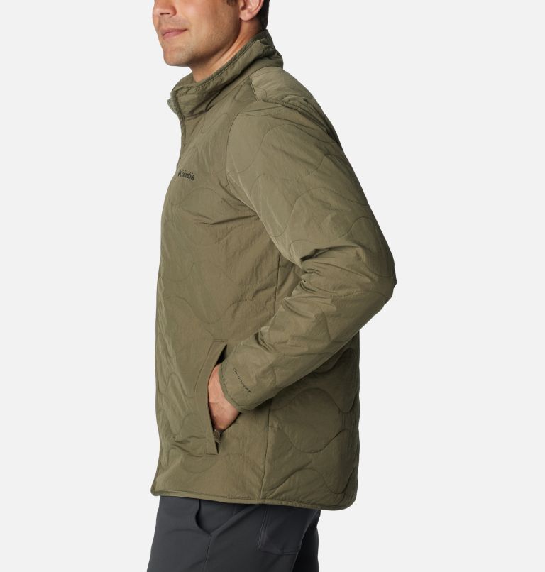 Men's Birchwood Jacket - Tall, Color: Stone Green, image 3