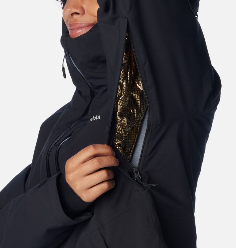 Thumbnail: Women's Explorer's Edge Insulated Jacket, Color: Black, image 8