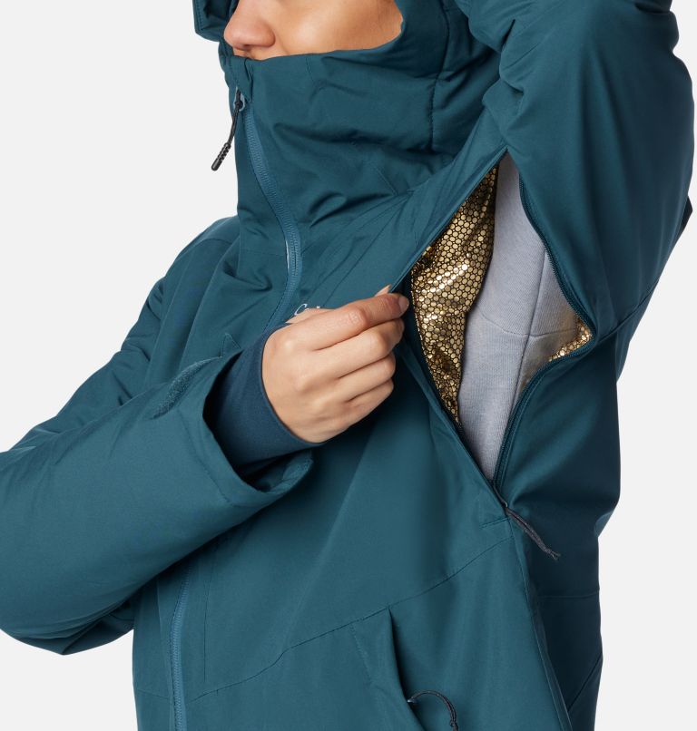 Thumbnail: Women's Explorer's Edge Insulated Jacket, Color: Night Wave, image 7