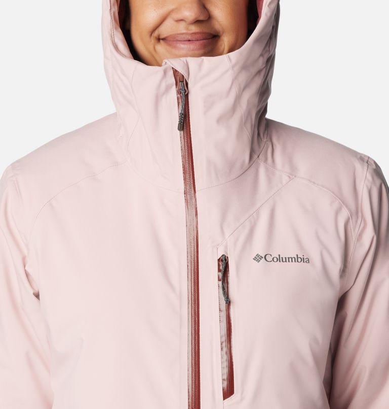 Thumbnail: Women's Explorer's Edge Insulated Jacket, Color: Dusty Pink, image 4