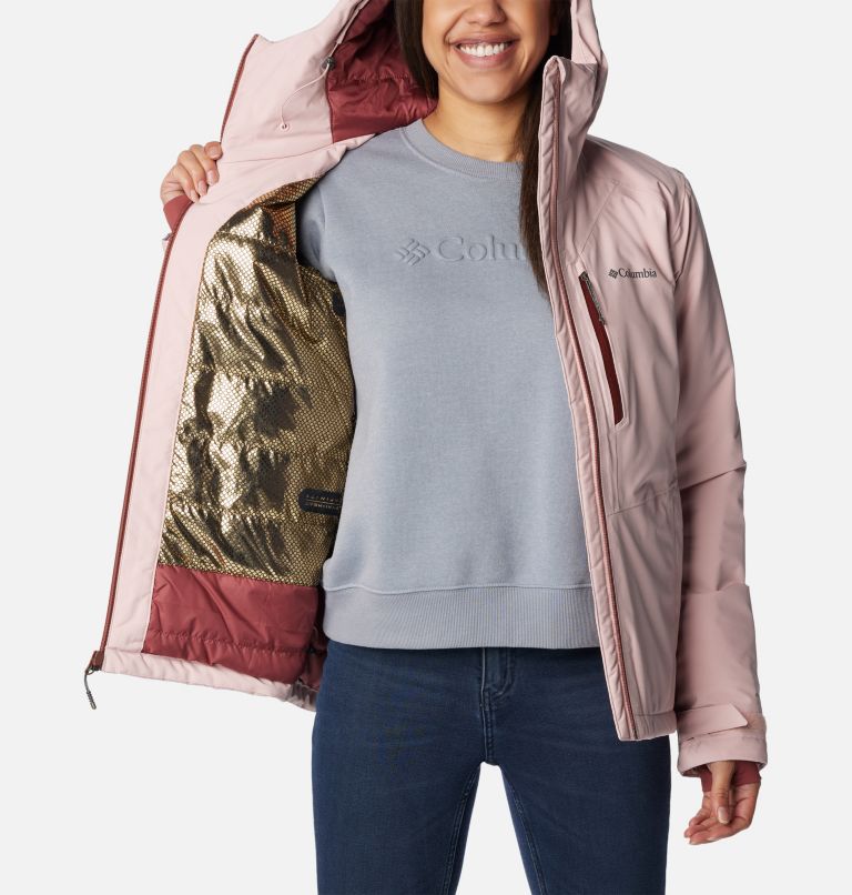 Thumbnail: Women's Explorer's Edge Insulated Jacket, Color: Dusty Pink, image 5