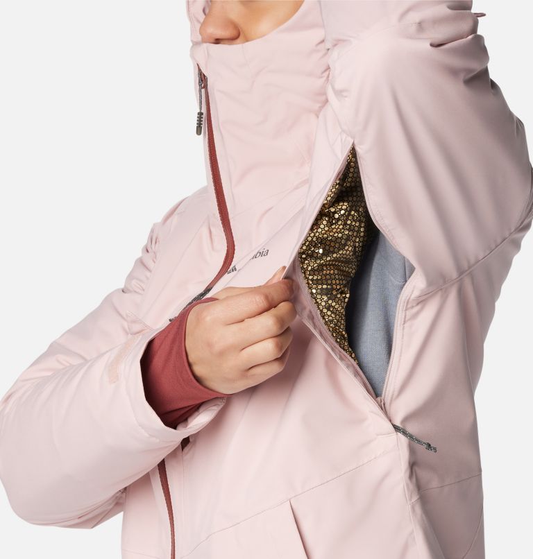 Women's Explorer's Edge Insulated Jacket, Color: Dusty Pink, image 8