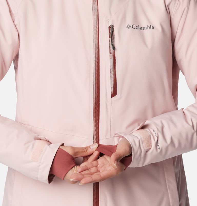 Thumbnail: Women's Explorer's Edge Insulated Jacket, Color: Dusty Pink, image 9