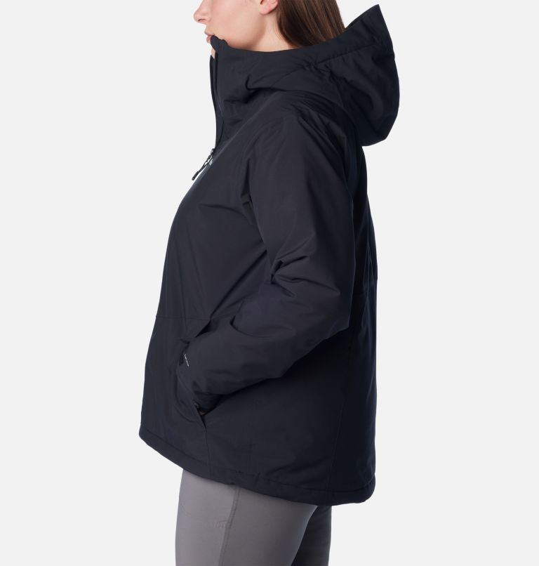 Thumbnail: Women's Explorer's Edge Insulated Jacket - Plus Size, Color: Black, image 3
