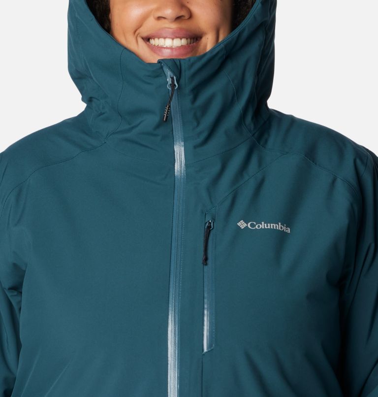 Thumbnail: Women's Explorer's Edge Insulated Jacket - Plus Size, Color: Night Wave, image 4
