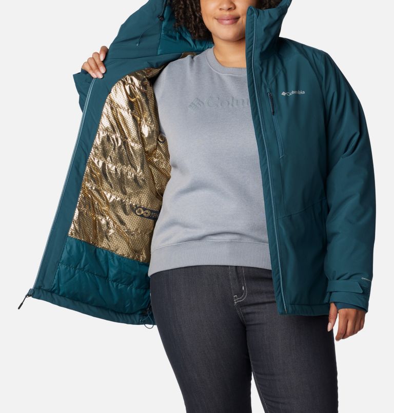 Thumbnail: Women's Explorer's Edge Insulated Jacket - Plus Size, Color: Night Wave, image 5