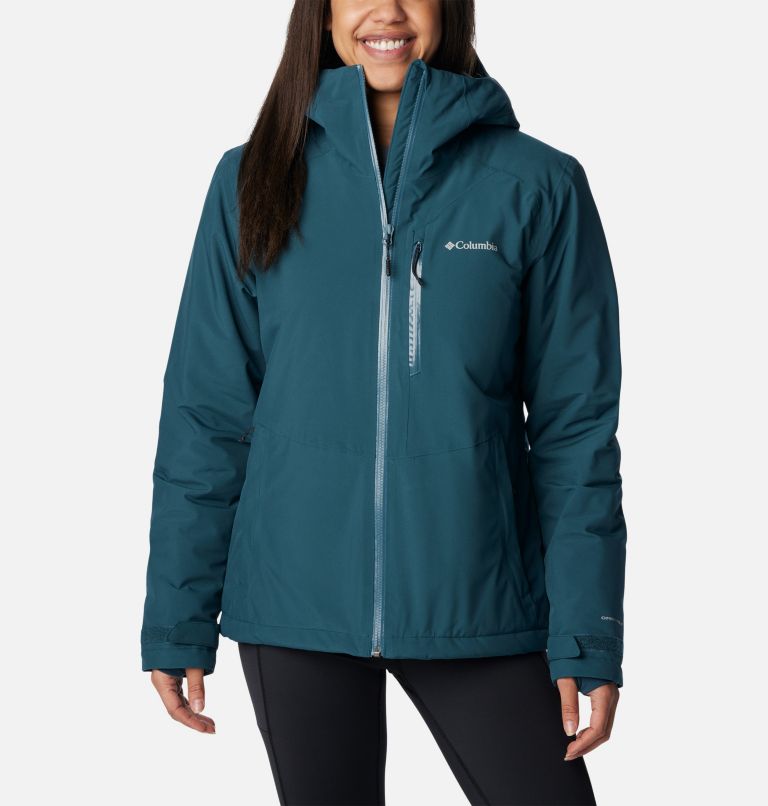 OTU - Chaqueta de esquí impermeable para mujer, cortavientos, abrigo de  nieve con capucha para invierno