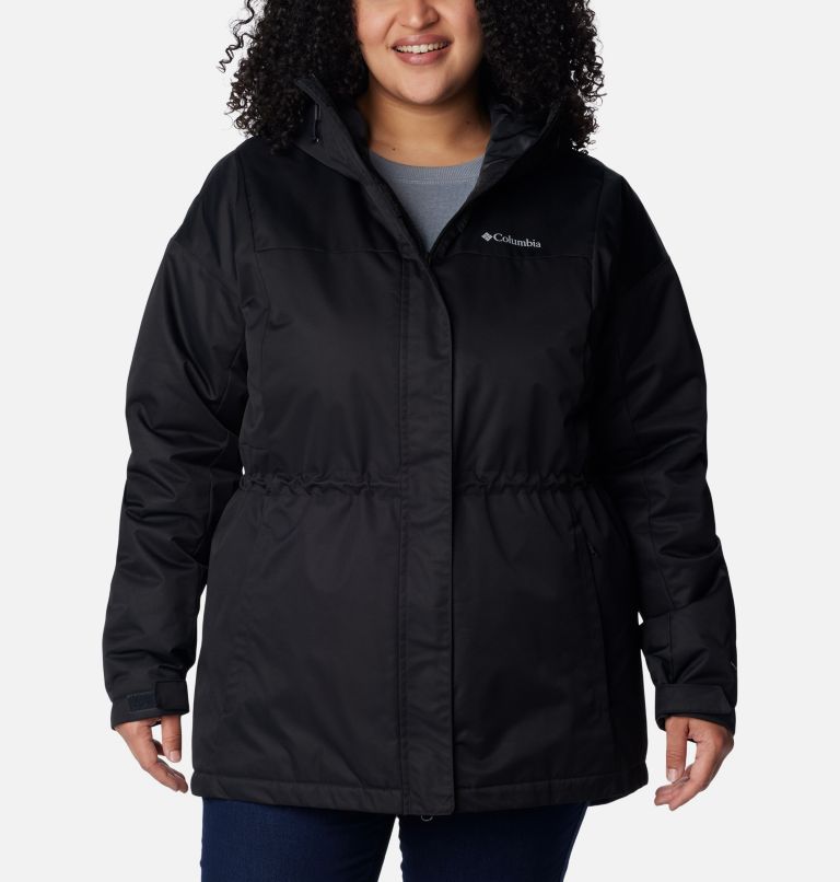 columbia long jacket plus size