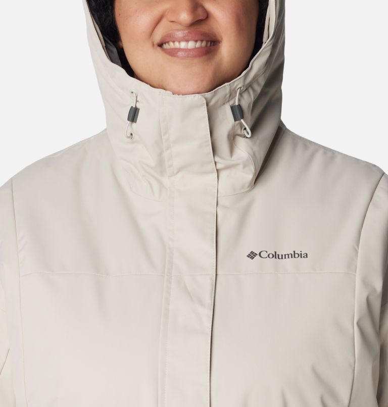 Plus size columbia oyanta trail hooded insulated outlet jacket