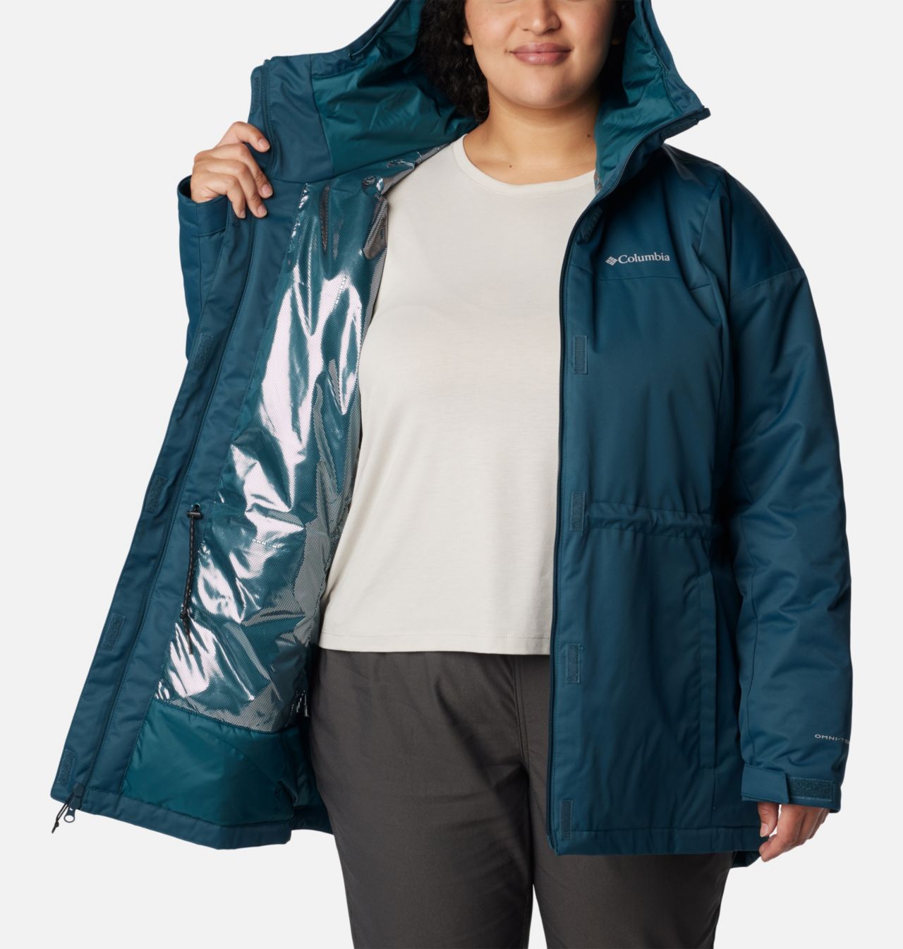 Women's Hikebound™ Long Insulated Jacket - Plus Size 5