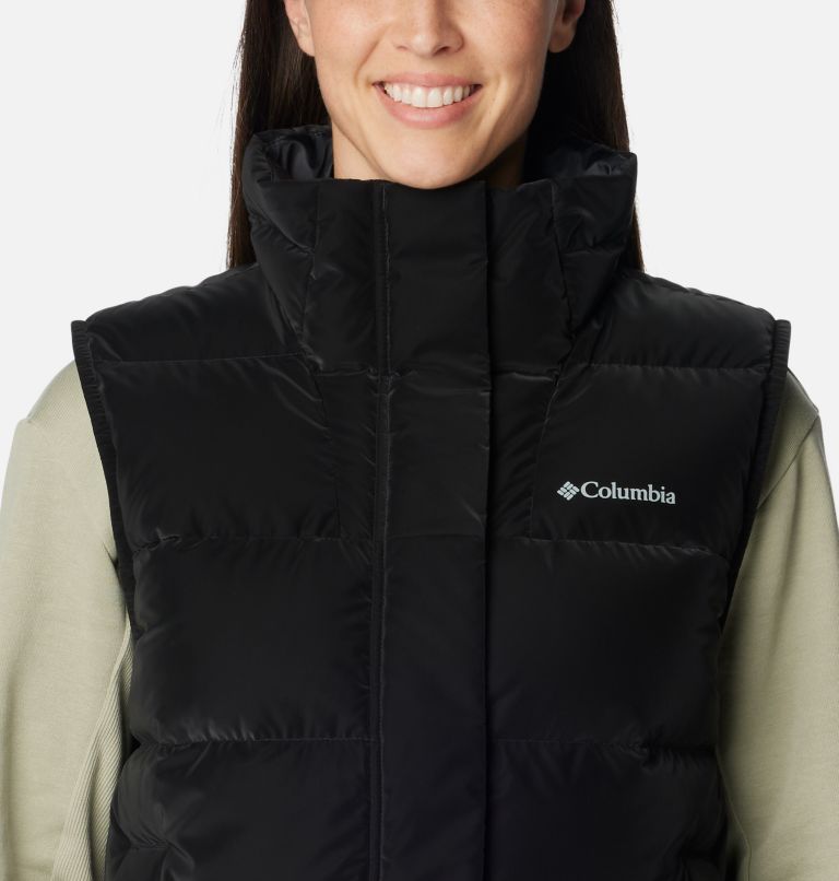 Columbia store down vests