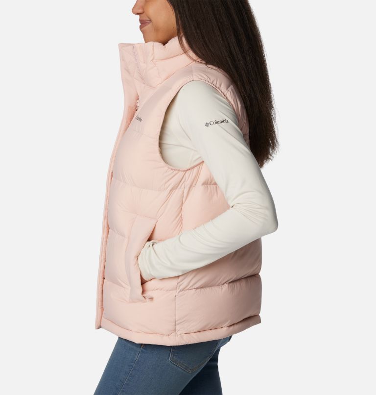 Pink down hot sale vest womens