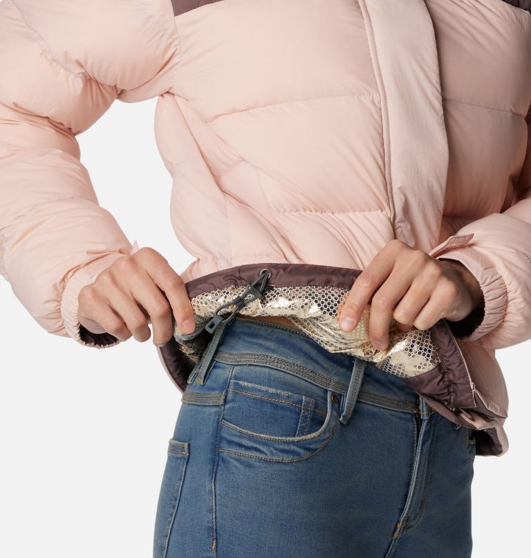 Thumbnail: Women's Bulo Point II Down Puffer Jacket, Color: Dusty Pink, Basalt Crinkle, image 7