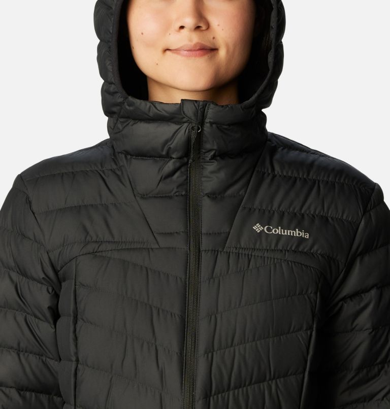 Women's Westridge Hooded Down Jacket, Color: Black, image 4
