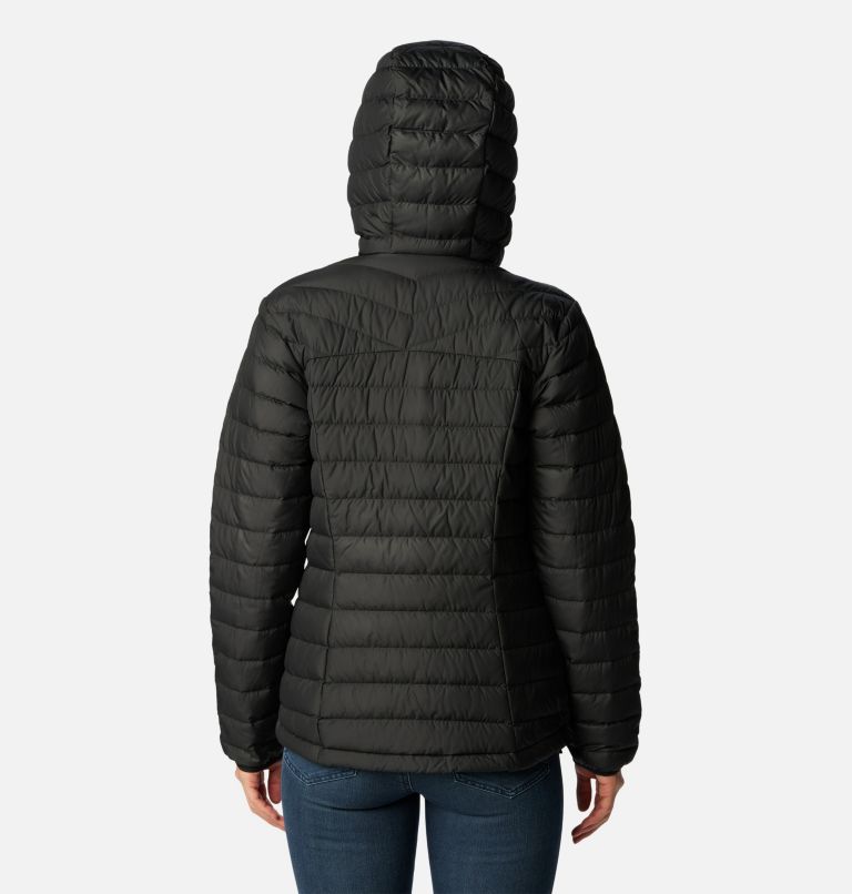 Women's Westridge Hooded Down Jacket, Color: Black, image 2