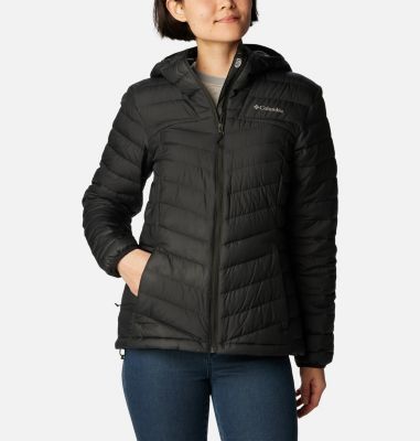 Women's Columbia SALCANTAY LONG HOODED INTERCHANGE Jacket-Black - Sklep  internetowy