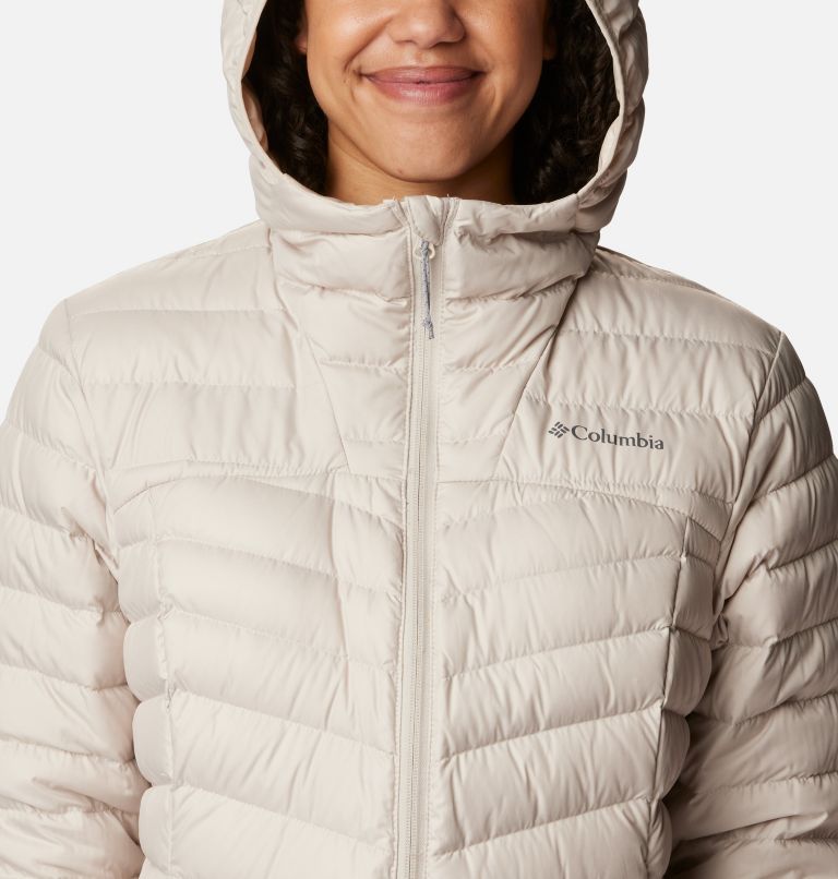 Women's Westridge Hooded Down Jacket, Color: Dark Stone, image 4