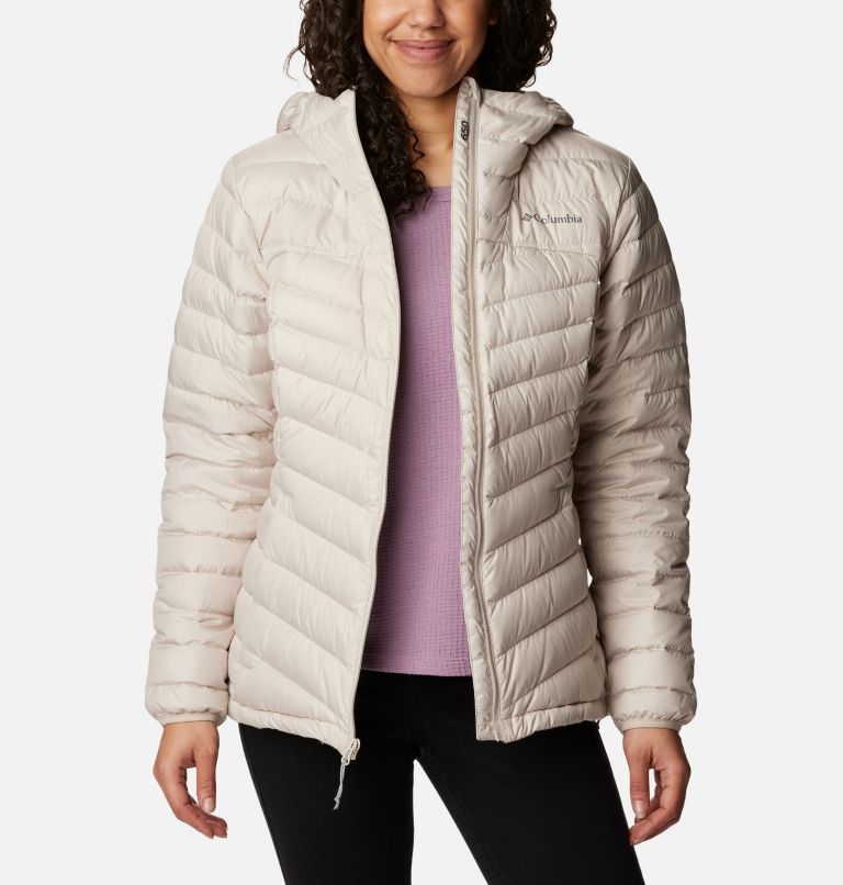 Hooded down clearance bomber