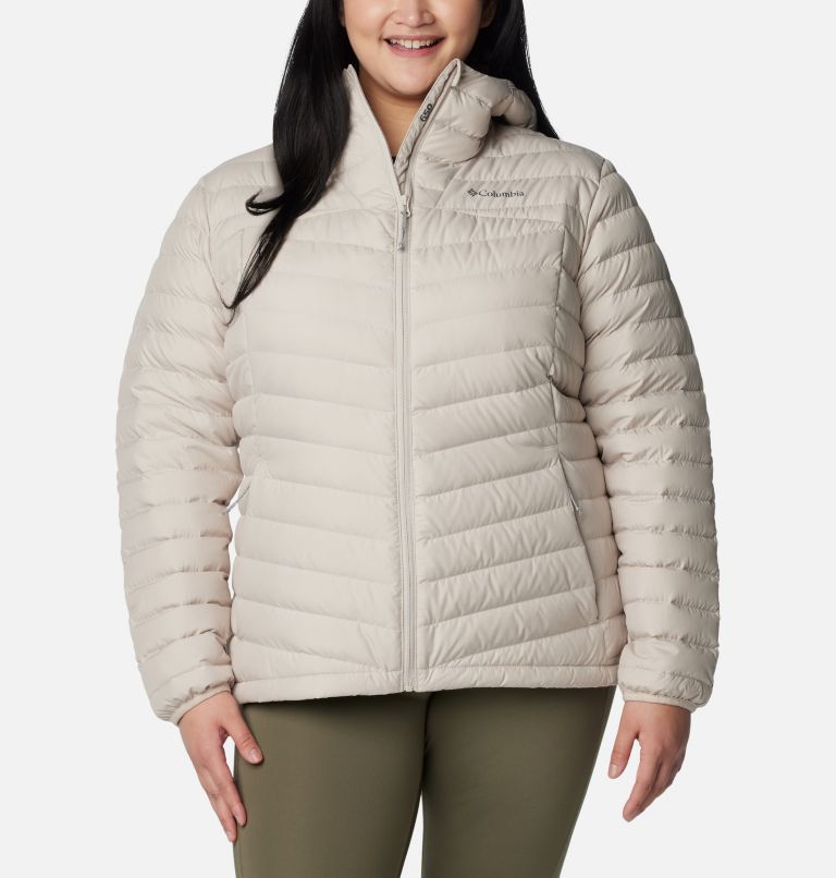 Columbia plus size on sale packable down jacket