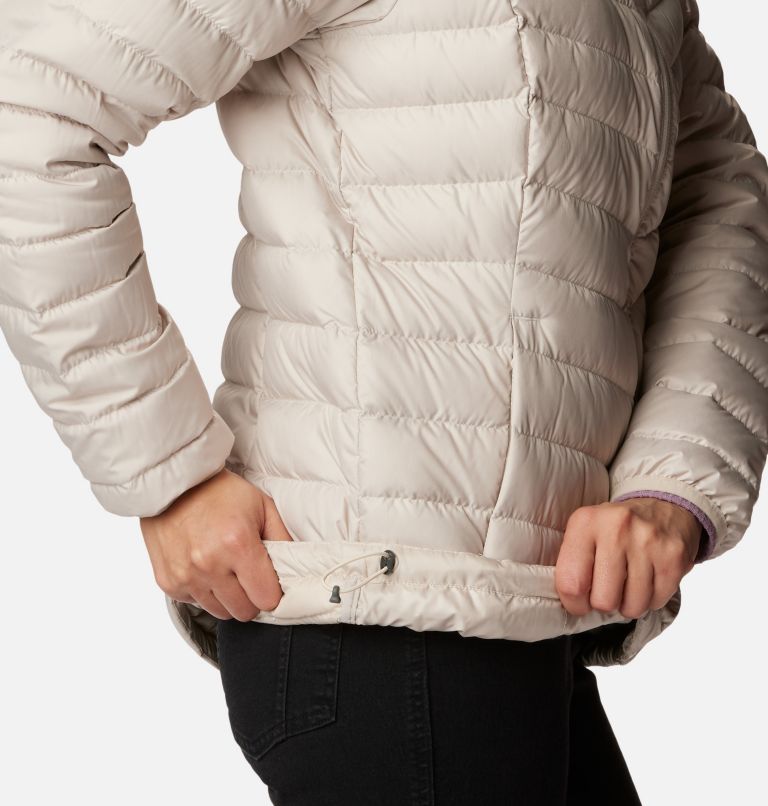 Women's Westridge Hooded Down Jacket, Color: Dark Stone, image 6