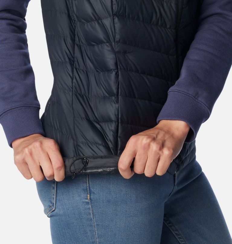 Women's Westridge Packable Down Vest, Color: Black, image 6