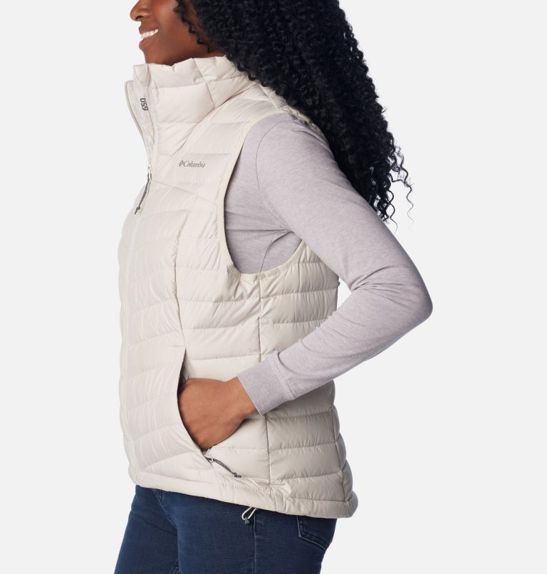 Columbia white hot sale down vest